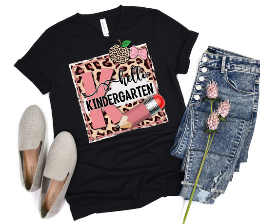 Cheetah kindergarten Youth Cotton T-shirt