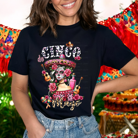 Cinco de Mayo DTF Transfer Film CF045