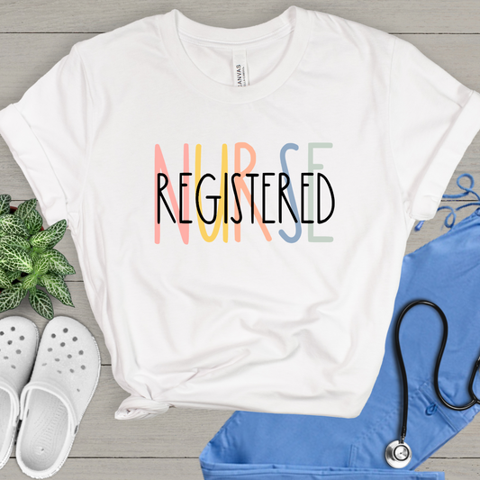 Registered Nurse DTF Transfer Film C3038