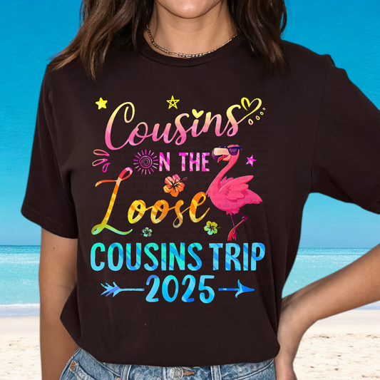Cousins on the Loose 2025 DTF Transfer Film E035