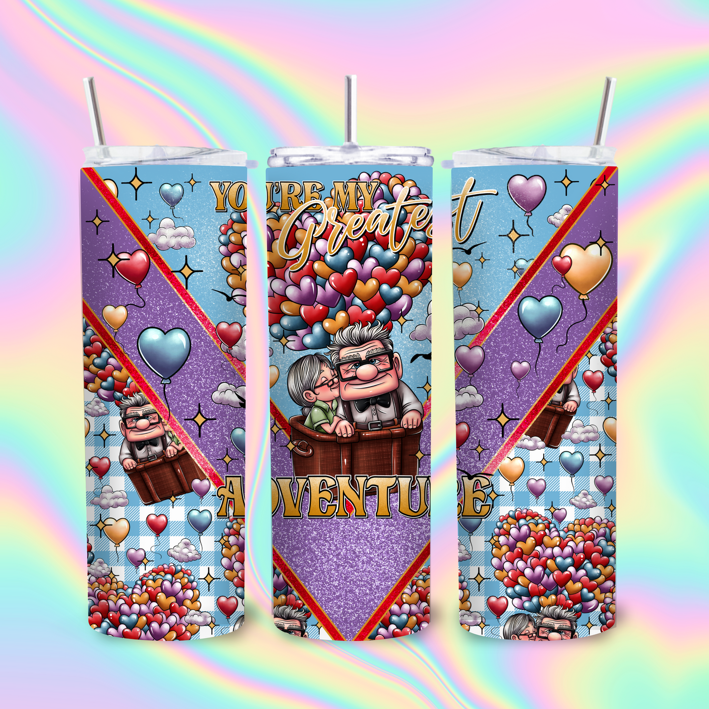 You're my greatest adventure - Tumbler Sublimation Transfer Film