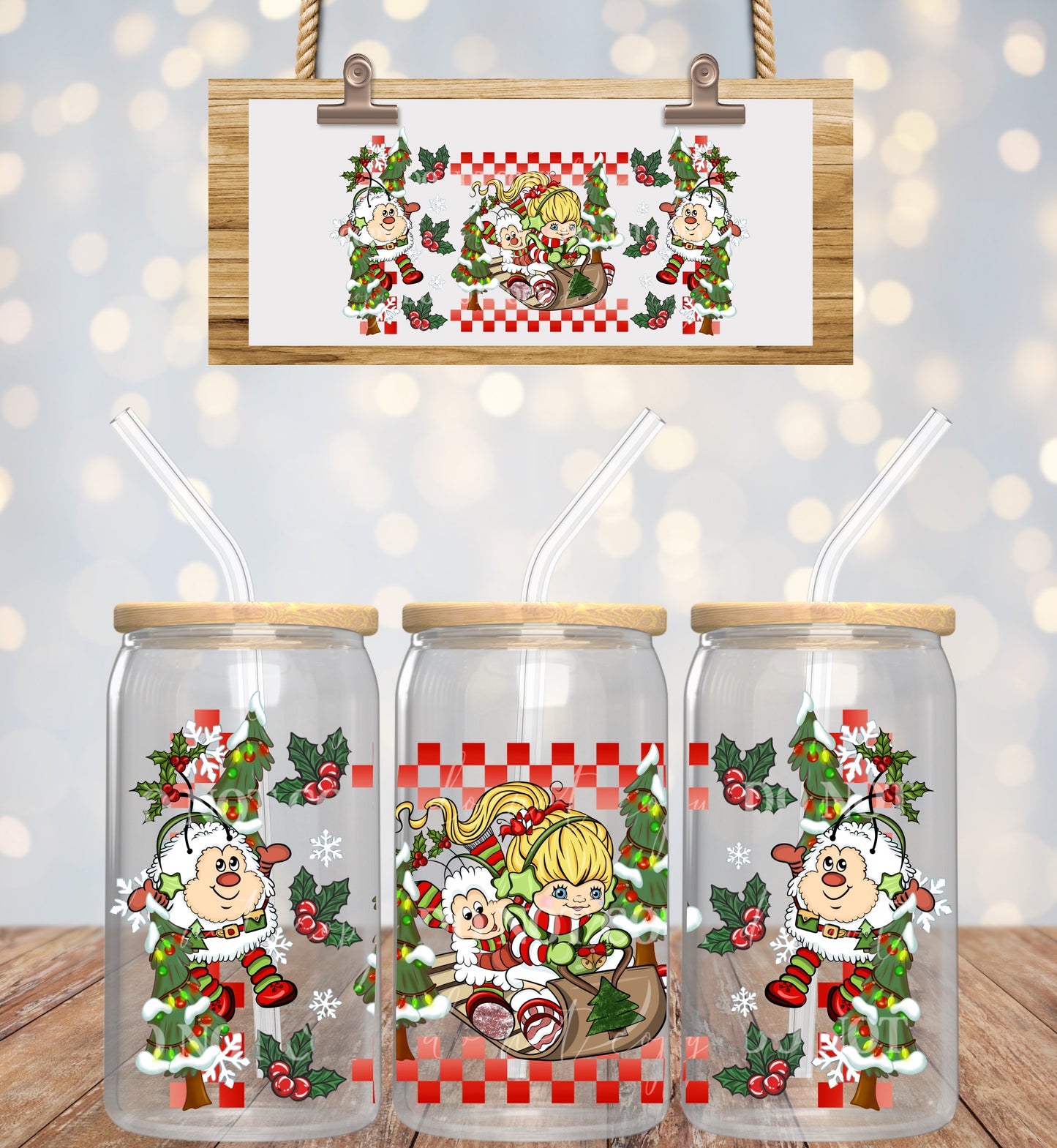 Star Friendz 16oz UV DTF Transfer Film L114