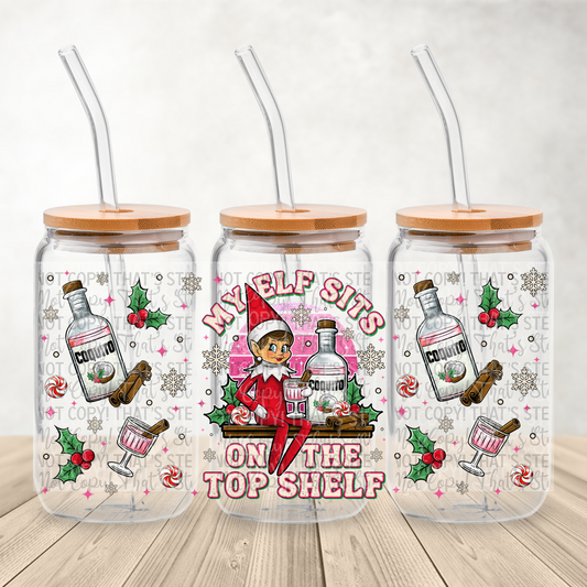 Christmas Girl Helper - 16oz UV DTF Transfer Film G114