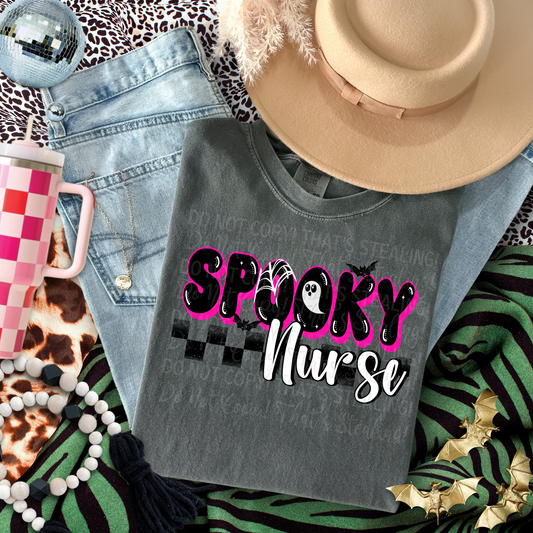 Spooky Nurse DTF Transfer Film TGG084