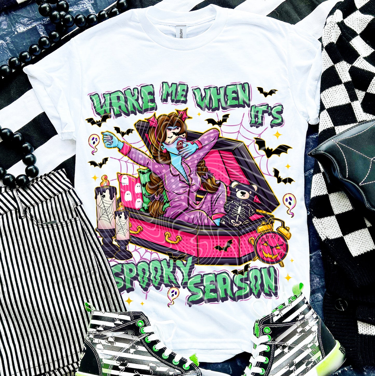 Matching DTF Series - Set Series - wake me up when it’s spooky season G065