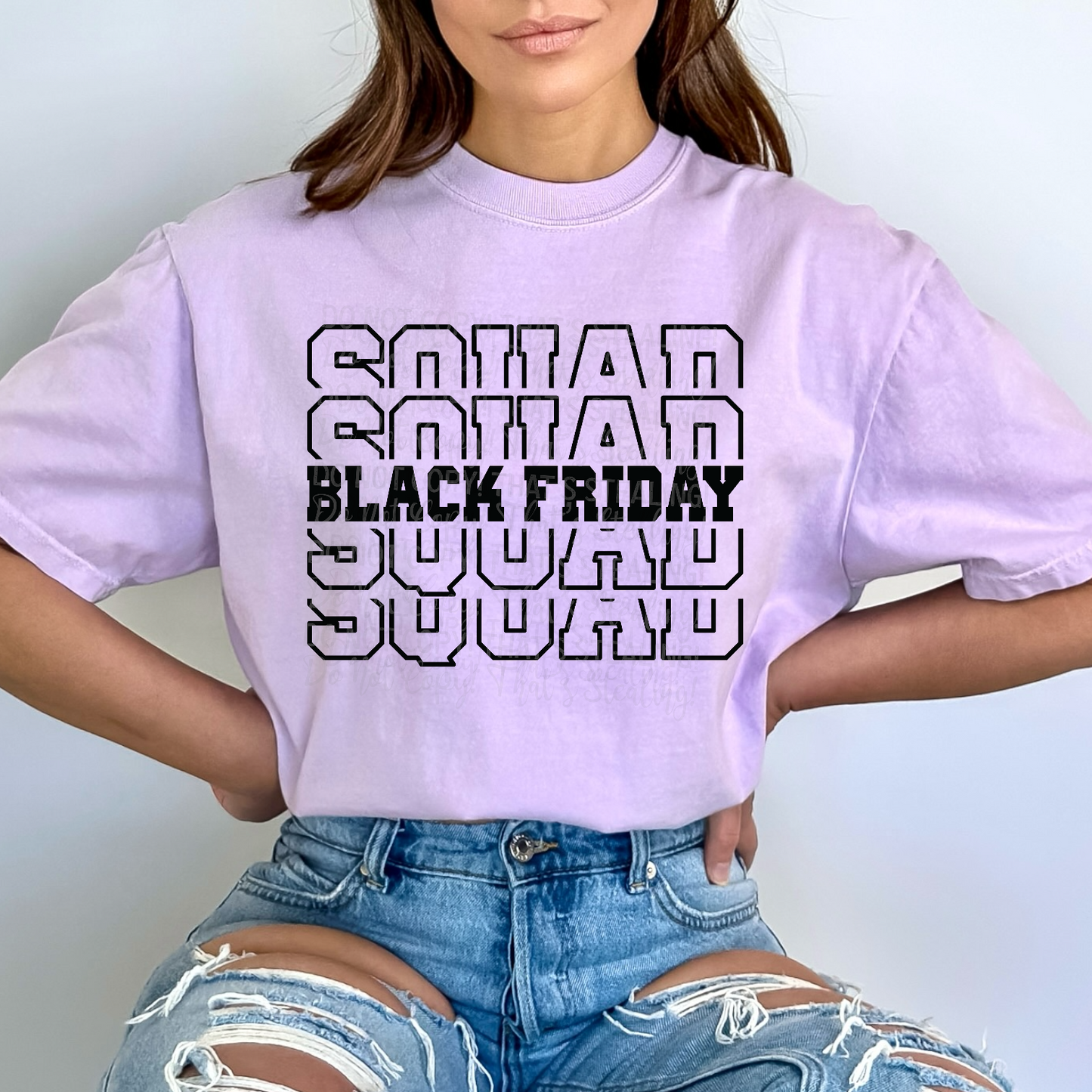 Black Friday squad DTF Transfer Film CF094