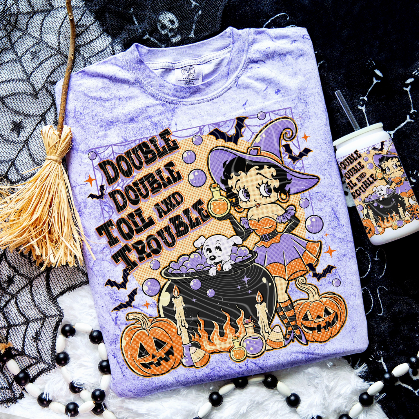 Double Double Toil and Trouble DTF Transfer Film