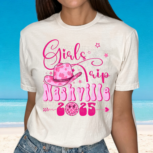 Girls Trip Nashville 2025 DTF Transfer Film E035