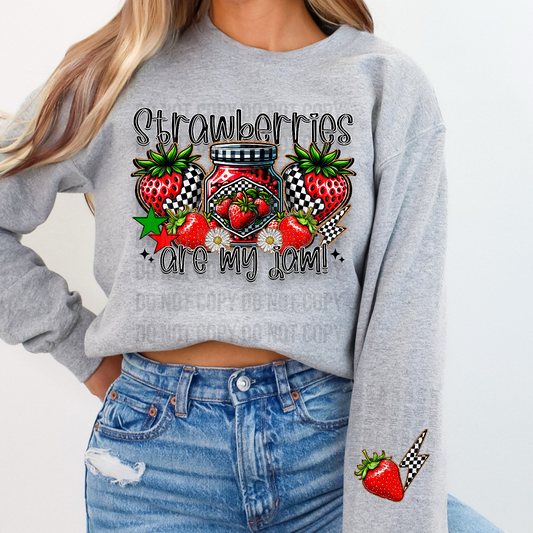 Matching DTF Series - Set Series -  Strawberry is my jam FD035