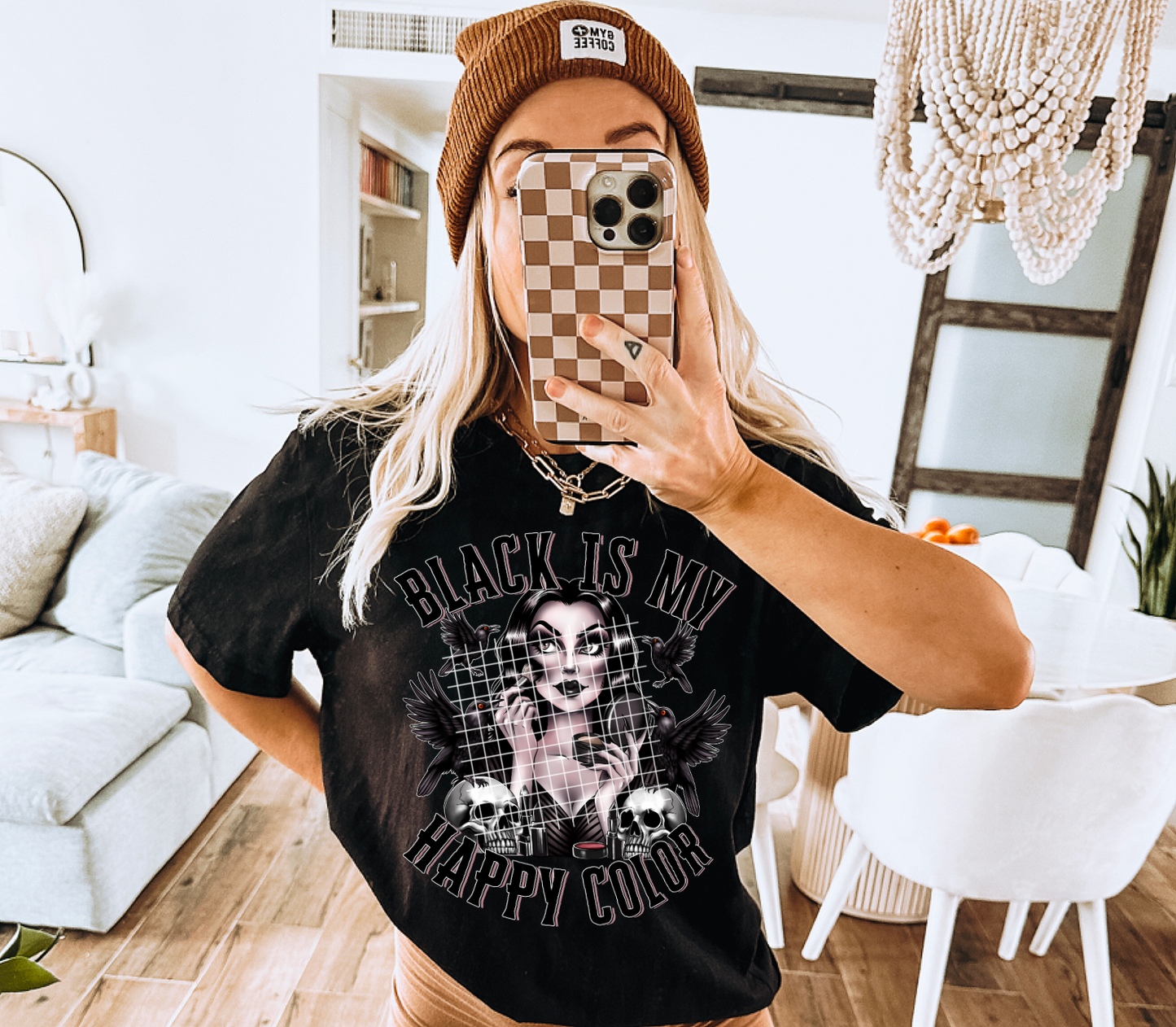 Matching DTF Series - Set Series - Black is my Happy Color