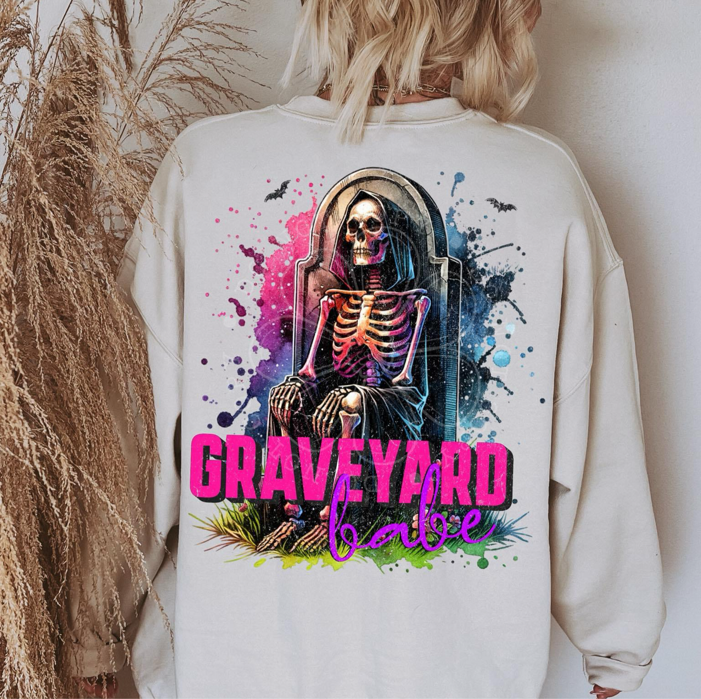 Graveyard babe DTF Transfer Film
