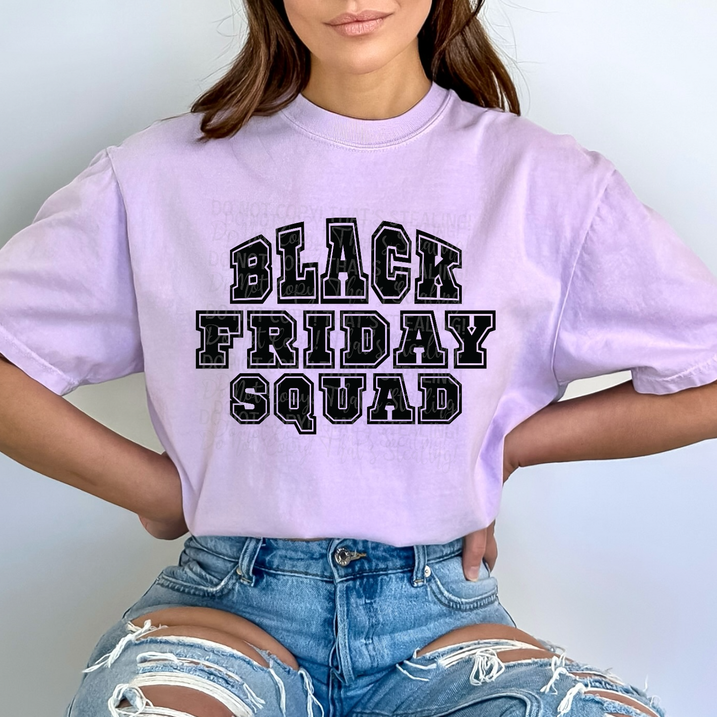 Black Friday Squad DTF Transfer Film CF094