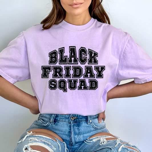 Black Friday Squad DTF Transfer Film CF094