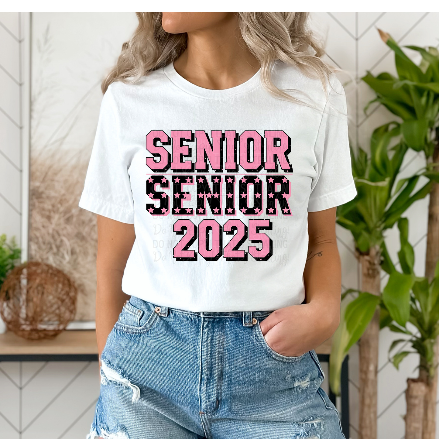 Senior 2025 Graduation DTF Transfer Film CF025