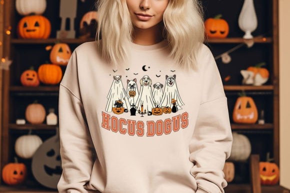 Hocus Dogus Ghoul pets DTF Transfer Film 9137