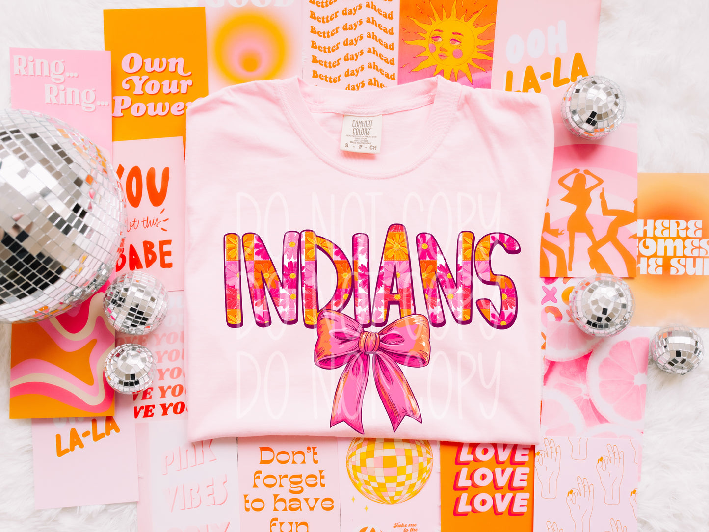 Spring Mascots Series - Indians DTF Transfer Film TE035