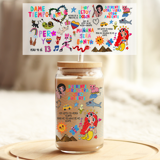 KG 6 - 16oz Glass UV DTF Transfer Film