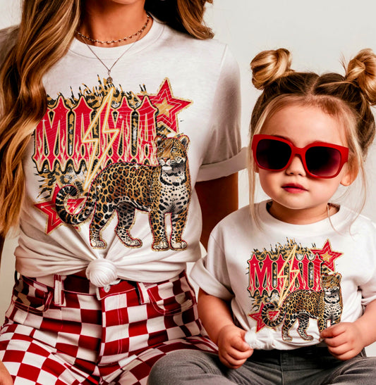 Leopard Mini (Mama sold separately) DTF Transfer Film A055