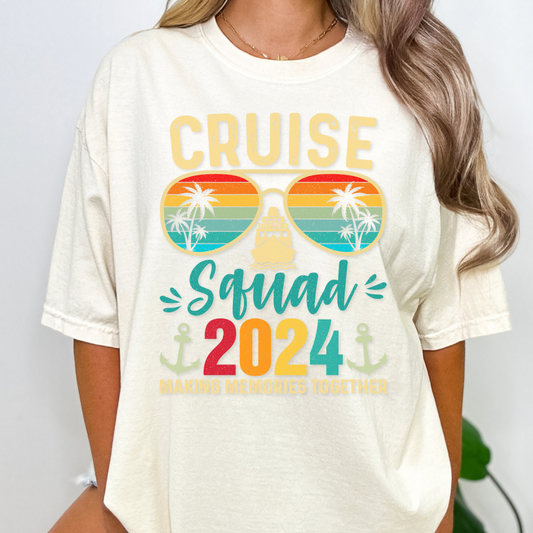 Cruise Squad 2024 DTF Transfer Film