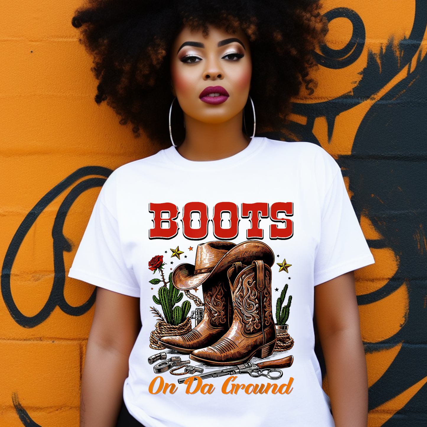 Boots on the ground V12 DTF Transfer Film E075