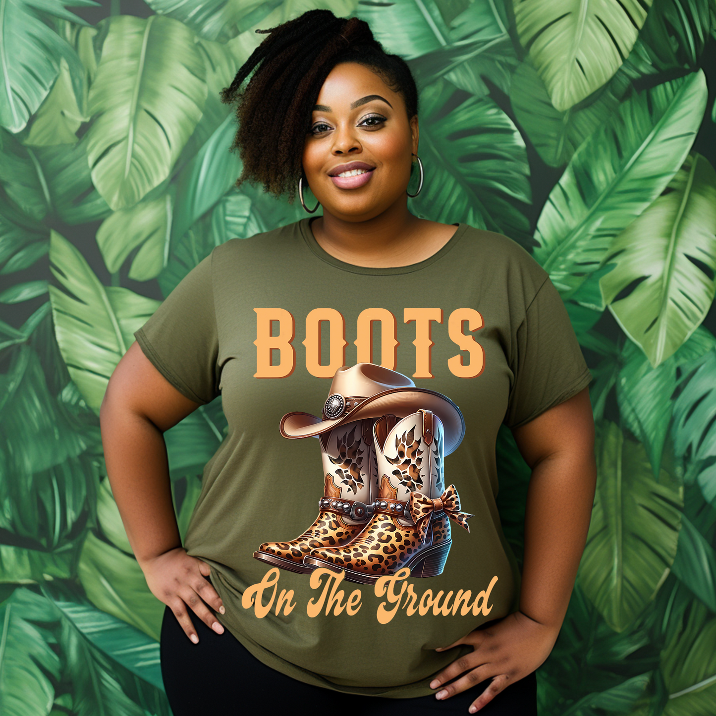Boots on the ground V05 DTF Transfer Film E075