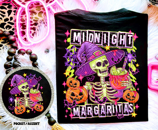 Matching DTF Series - Pocket & Back - Midnight Margaritas G065