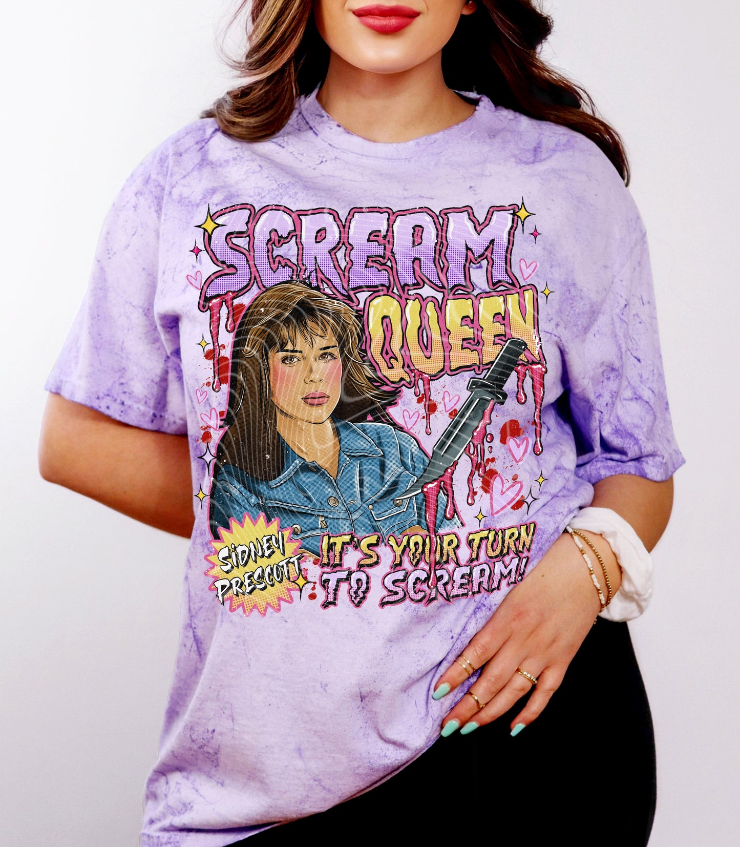Scream Queen DTF Transfer Film