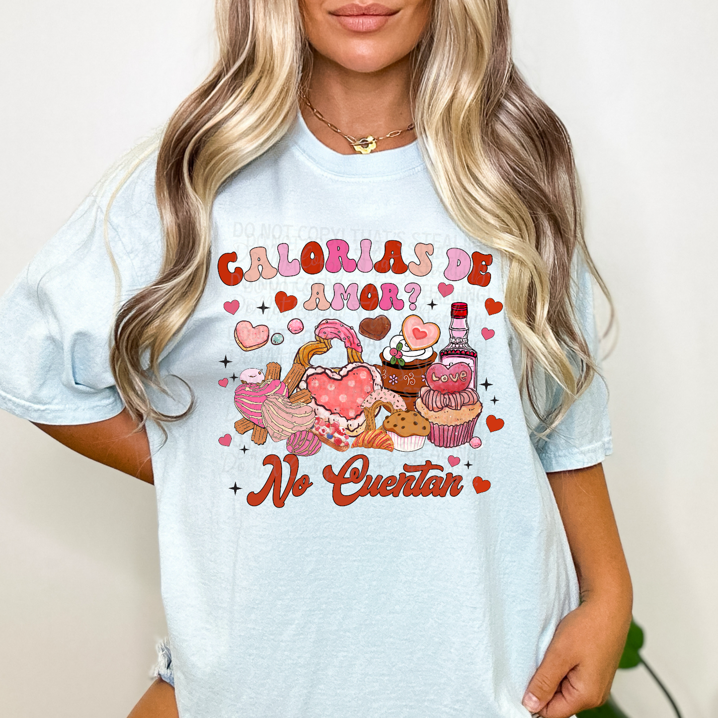Calorias De Amor Dtf Transfer Film