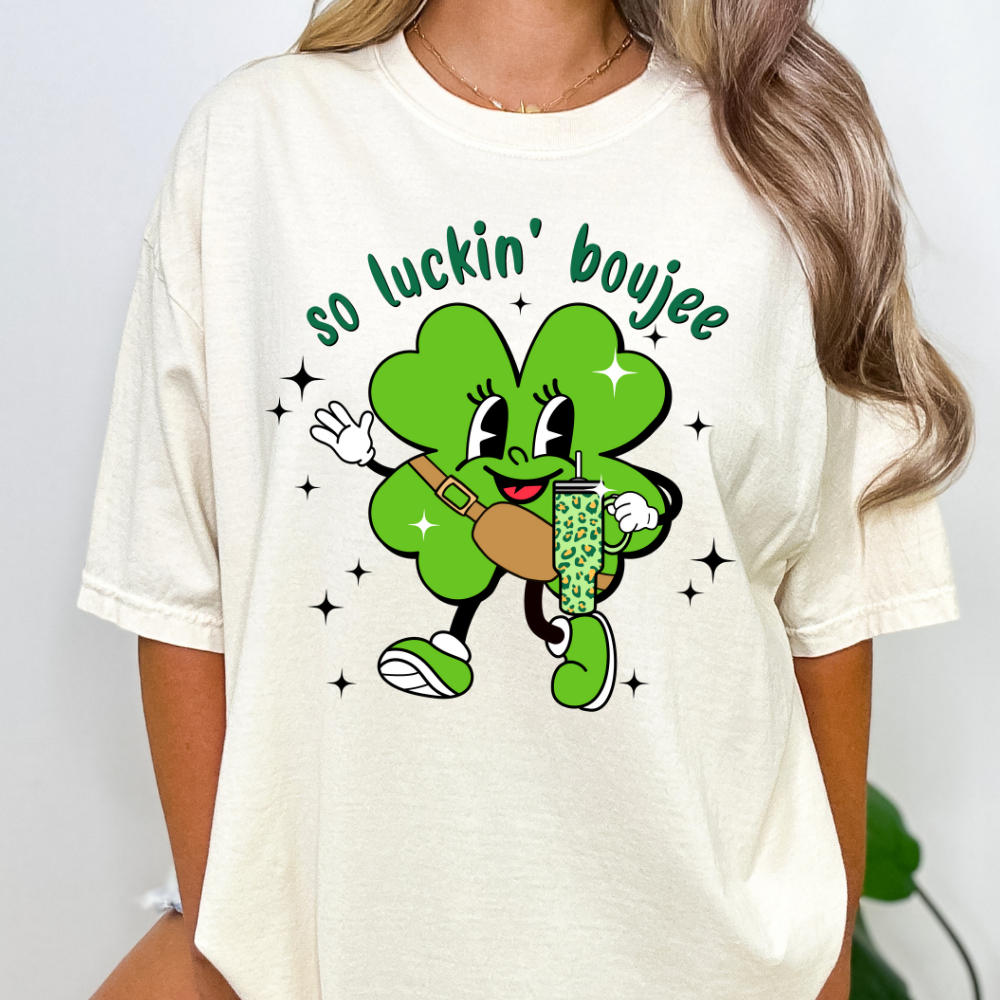 So Luckin' Boujee DTF Transfer Film