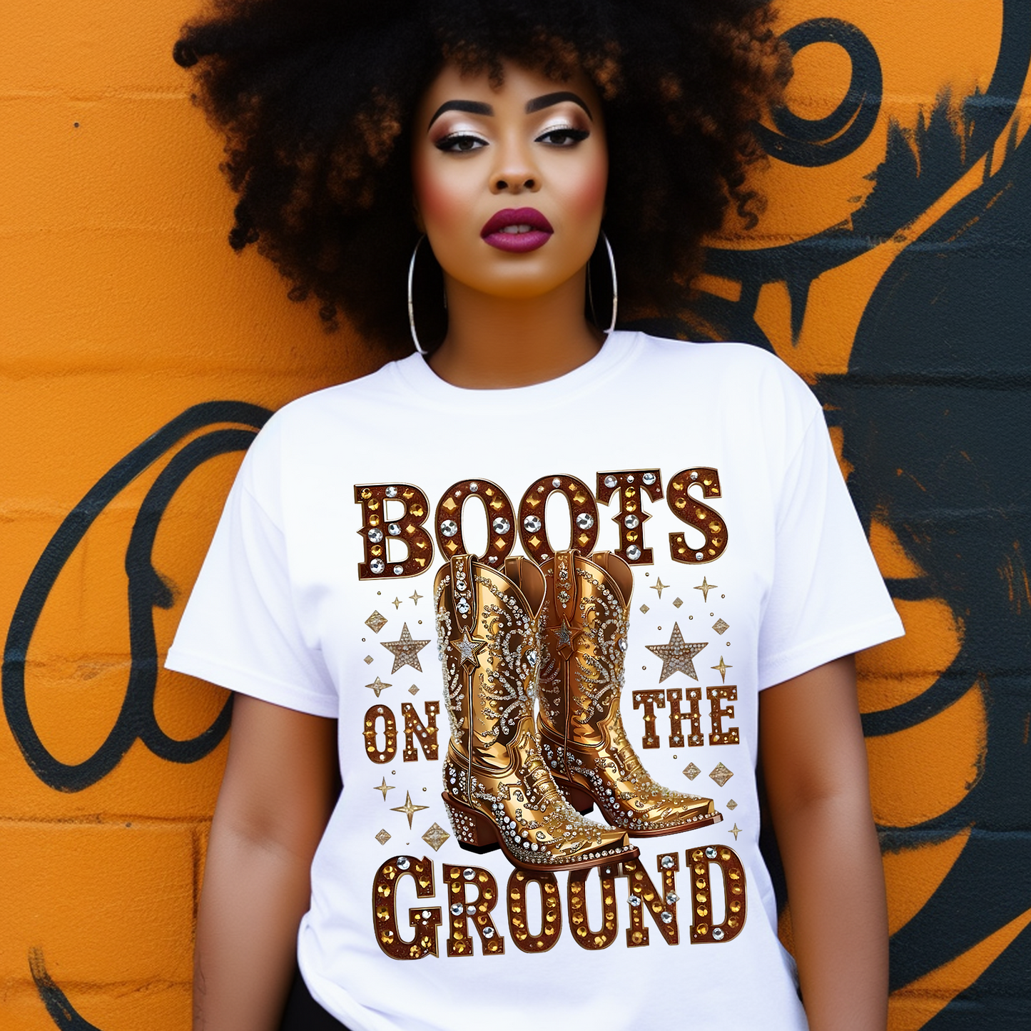 Boots on the ground V10 DTF Transfer Film E075