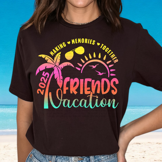 Tropical Friends 2025 DTF Transfer Film E035