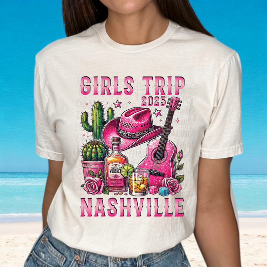 Girls Trip 2025 Nashville DTF Transfer Film E035