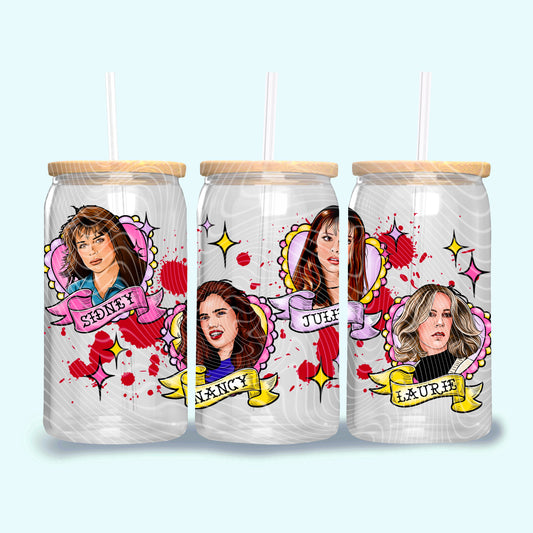 Bloody Final Girls - 16oz UV DTF Transfer Film