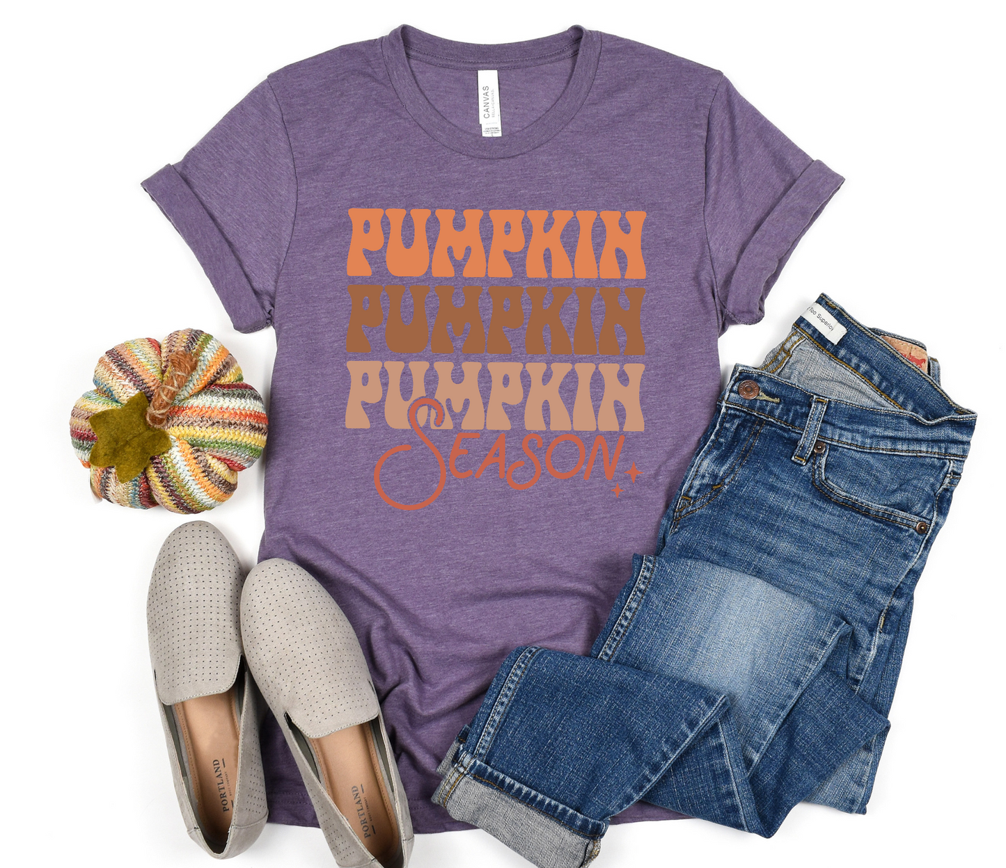 Pumpkin Season DTF Transfer Film 9048