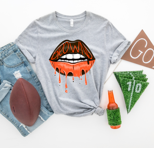 Football Lips L27 FBE DTF Transfer Film