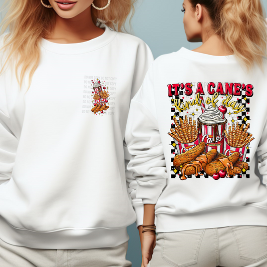 Matching DTF Series - Pocket & Back - Smoothie Canes kind of day