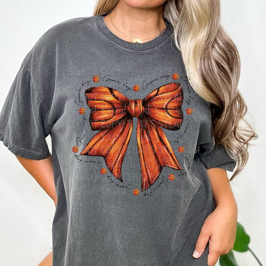 Basketball bow DTF Transfer Film ES065