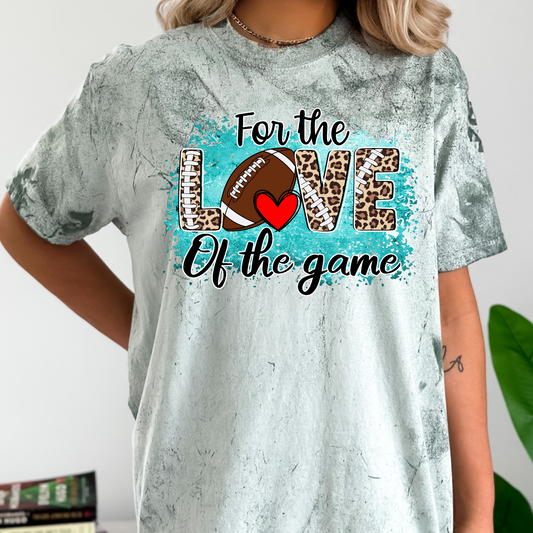 Football for the love of the game DTF Transfer Film