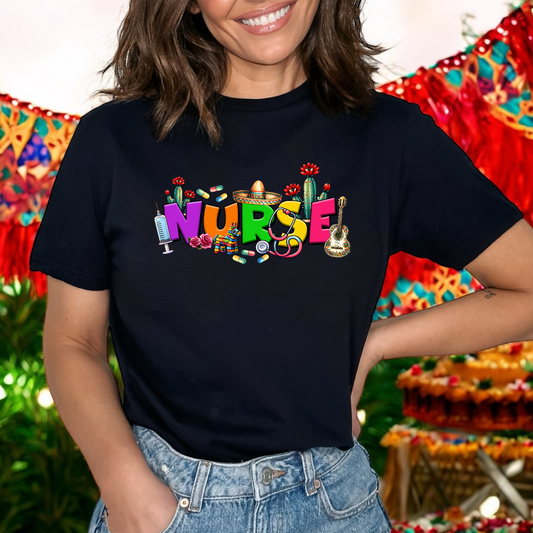 Cinco de Mayo nurse DTF Transfer Film CF045