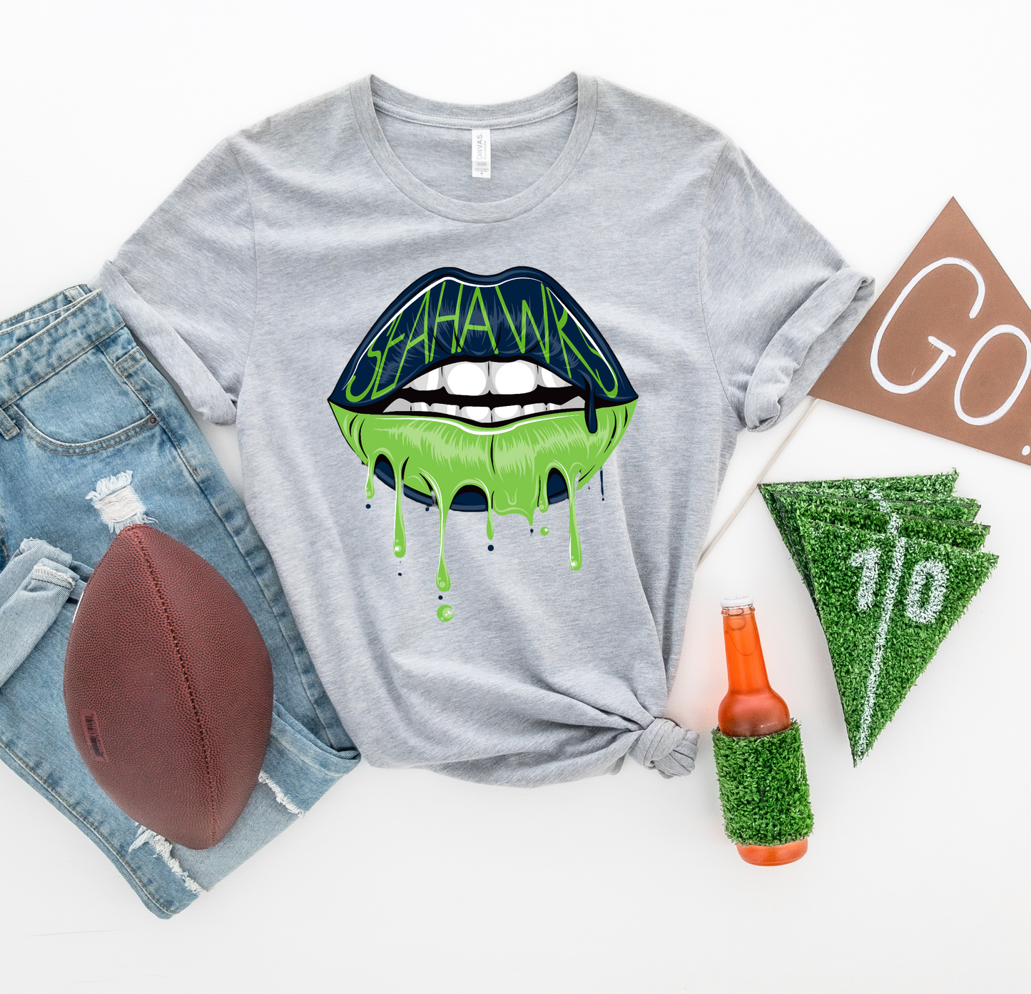 Football Lips L9 FBE DTF Transfer Film