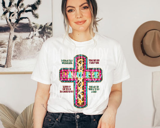 Waymaker Cross DTF Transfer Film TE055