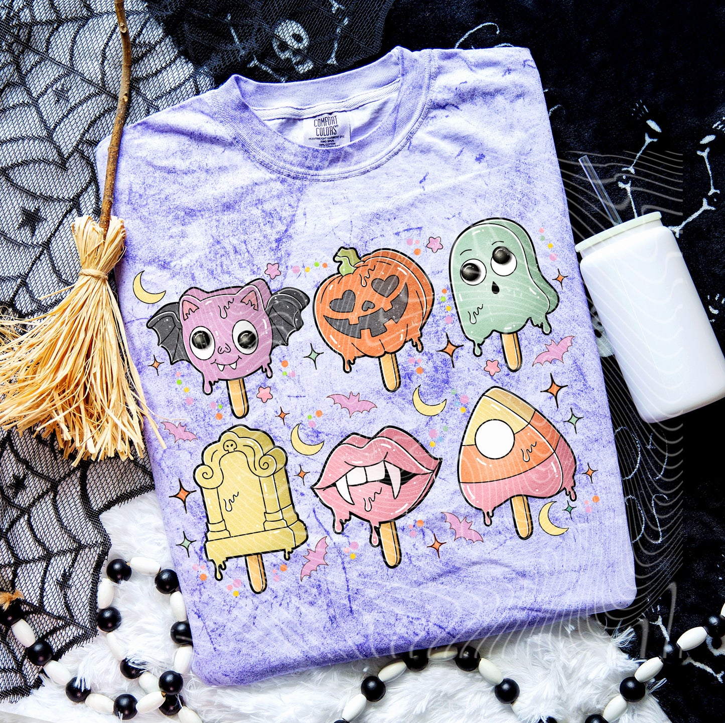 Halloween without words Popsicles DTF Transfer Film
