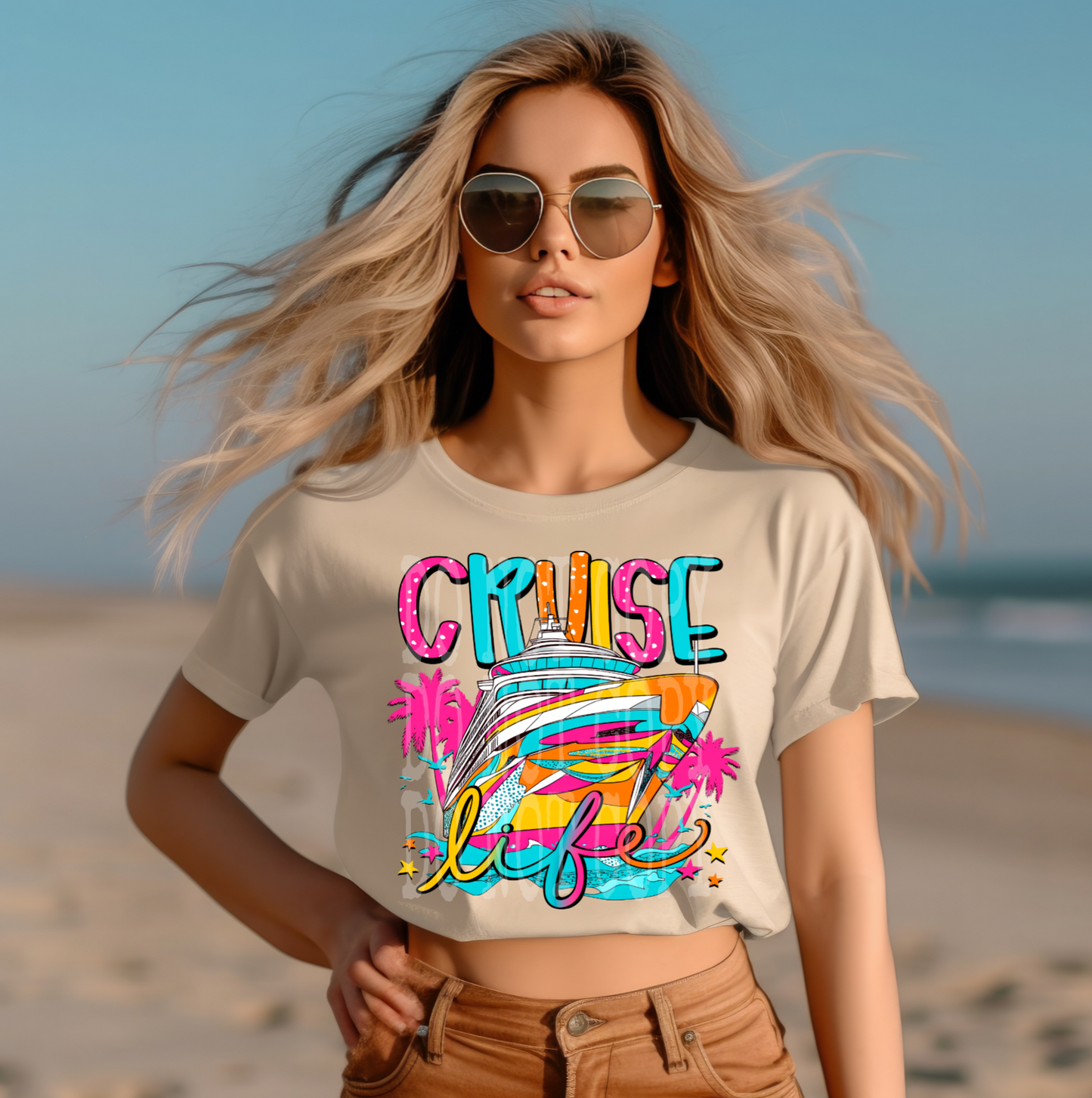 Cruise Life DTF Transfer Film TE045