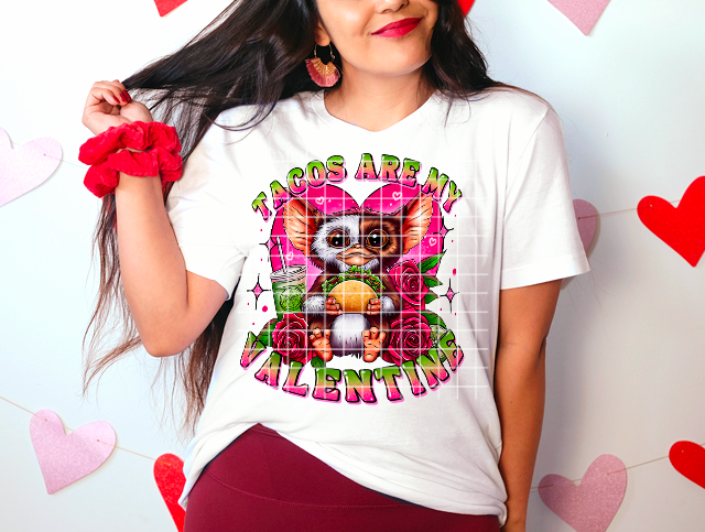 Matching DTF Series - Set Series - Tacos are my Valentines