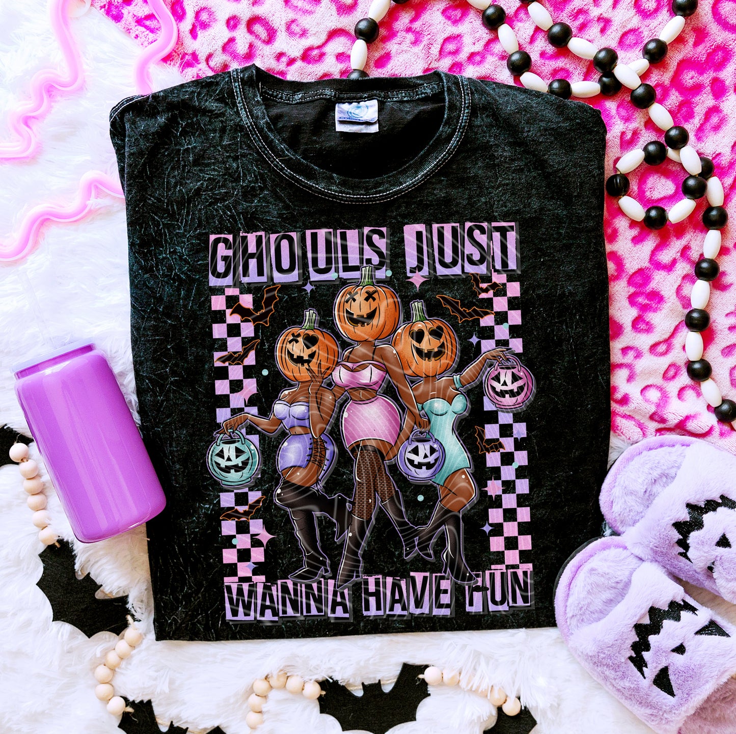 Ghouls just wanna have fun Tone 3 DTF Transfer Film G084