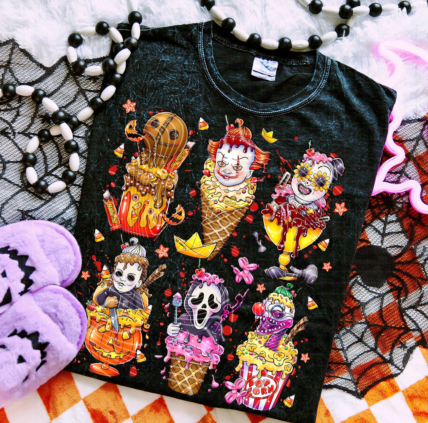 Matching DTF Series - Ice Cream Edition - Set Series - Horror Scoops G055