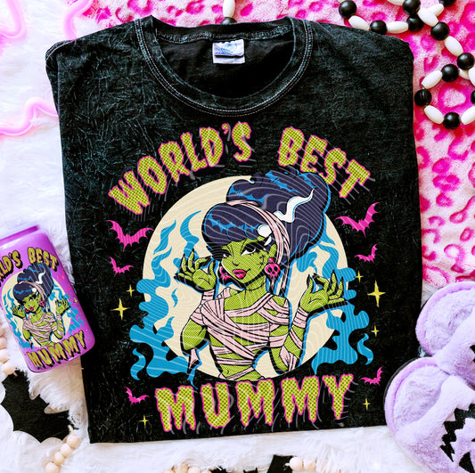 World’s Best Mummy Zombie DTF Transfer Film G055