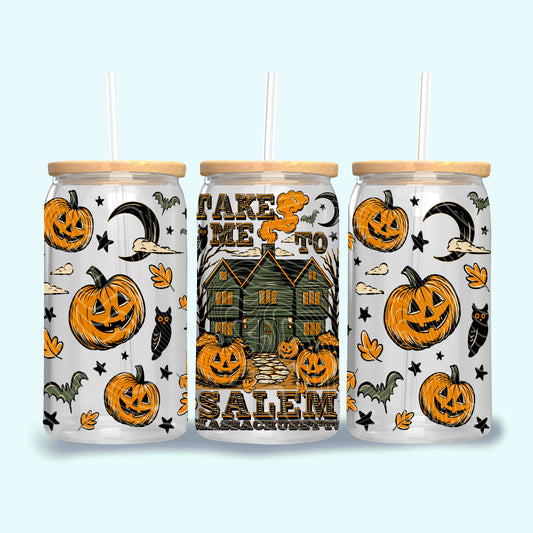 Take me to Salem 16oz UV DTF Transfer Film G095