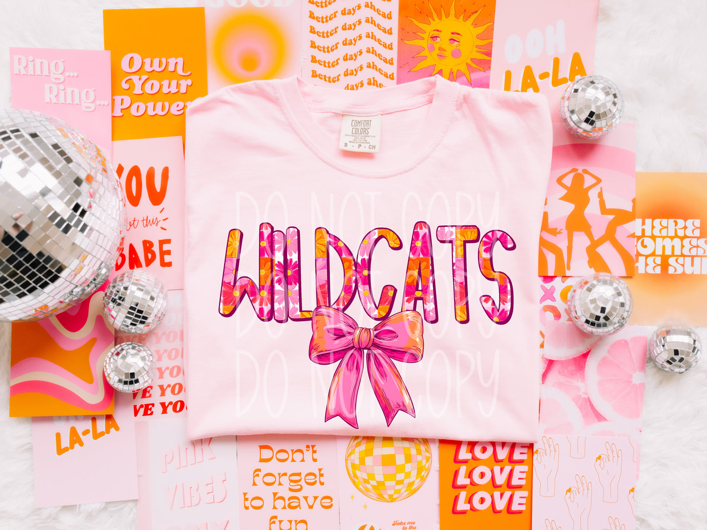 Spring Mascots Series - Wildcats DTF Transfer Film TE035