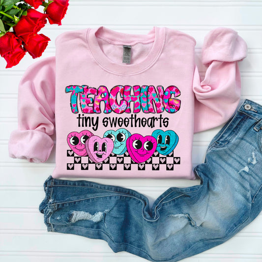 Teaching tiny sweethearts DTF Transfer Film SD124